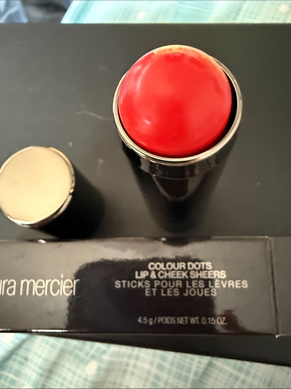 laura mercier Lip & Cheek Sheer Stick — Sangria Red